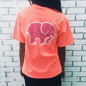 Ivory Ella Short Sleeve Tee